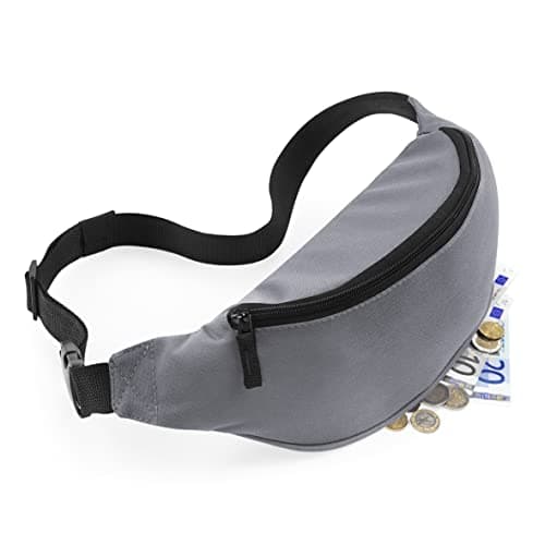 BagBase BG42 Belt Bag - Graphite Grey — view 2