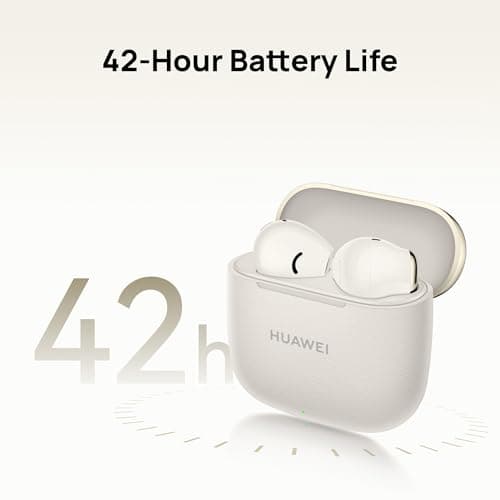 HUAWEI FreeBuds SE 3 Earbuds, 42-Hour Battery Life, Fine-grained Meets Futuristic, 3-Hour Listening on a 10-minute Charge, Long Press to Pair, Robust Bluetooth 5.4 Connections, IP54, Beige — view 2