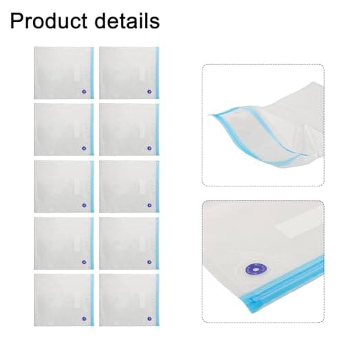 Vacuum Bags for 3D Printing Material - Airtight Storage Bags Against Moisture for Carbon Fibre Nylon 300 x 340 mm (10 Pieces) — view 2