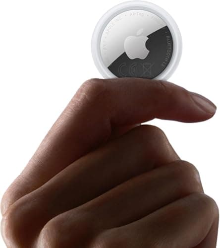 Apple AirTag (2nd generation): Tracker for Keychain, Wallet and More; Locator with Sound; Simple One-Tap Setup with iPhone or iPad; Key Finder with up to 1.5x Precision Finding Range (Pack of 2) — view 2