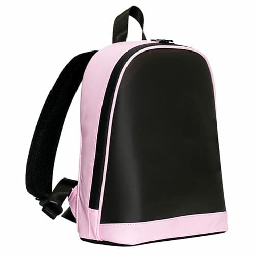 Gugxiom LED Backpack, App Controlled Light Up Backpack, 64x64 High-Clear Screen with DIY Display for Outdoor Travel and Advertising (Pink)