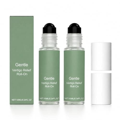 Vertigo Soothing Roll-On (2 Pcs), Natural Essential Oil Blend with Lavender, Travel Comfort & Daily Balance Care Routine for Men & Women,Gentle,Skin-Friendly Calming Aroma, 10ml x 2