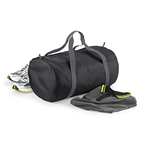 BagBase BG150 Packaway Barrel Bag - Black — view 2