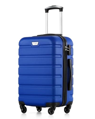 COOLIFE 20 Inch Carry On Suitcase for EasyJet, ABS+PC, Hardshell, Durable