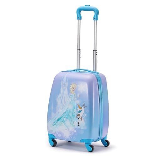 Disney Store Official Frozen Kids Suitcase, 30 x 23 x 48cm Luggage