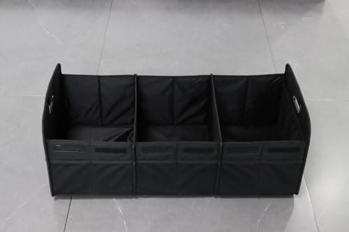 K KNODEL Car Boot Organiser, Foldable Car Boot Storage (Large, Black) — view 3
