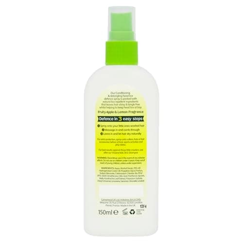 Vosene Defence Spray - Apple & Lemon Natural Head Lice Defence Spray 150ml — view 2