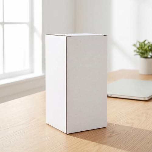 White Corrugated Divided Packing Box 10 Pack, Tool Free Assembly — view 4