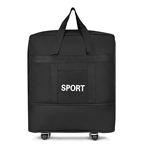 ZJchao Suitcases with Wheels, Collapsible Luggage with Wheels Expandable Foldable Luggage Bag Suitcase Foldie Travel Bag Expandable for Men Women (25inch) — view 5