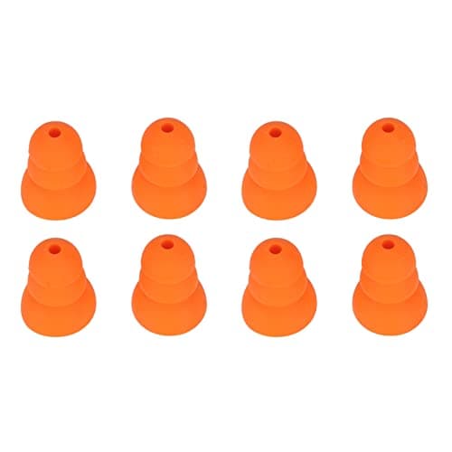 Yechiry Silicone Eartips, 8 Pack Inner Diameter 2.0mm to 3.5mm, 3 Layer Design Ergonomic Earbud Tips with Good Sound Quality, Ideal for Se846, Se535, Se215 — view 6