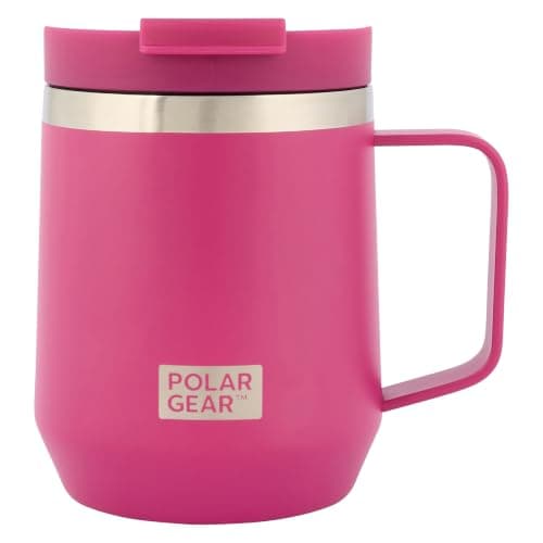 Polar Gear 400ml Desk Coffee Travel Mug with Handle Barista - Leakproof