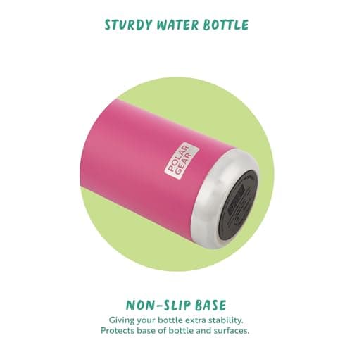 Polar Gear 500ml Metal Water Bottle - Insulated Water Bottles Leakproof — view 6