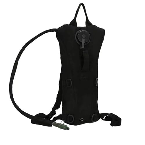 DuDuZui Hydration Backpack, Black Hydration Pack with 3L Water Bladder