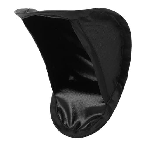 BETOOKY Car Phone Sun Blocking Umbrella with UV Protection, Sun Shade Cover and Glare Protector, Dashboard Mount Phone Stand for Bike and Motorcycle, Made of Sunblocking Fabric with Rubber