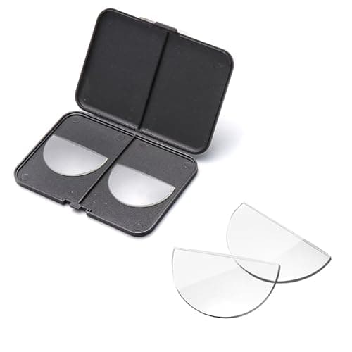 SKYWAY Stick on Bifocal Lens, Convert Sunglasses, Ski Goggles, or Cycling Glasses into Magnified Readers, Bifocal Sunglasses, Reusable Lenses (1 pair) 2.5 Diopter