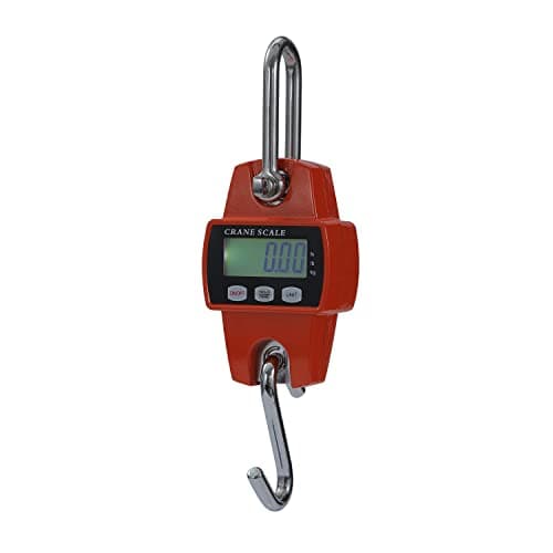 Aim Tools Digital Hanging Scale 300kg/660lbs Heavy Duty Portable Luggage Scale Fish Scale for Suitcase Weight Hunting Farm Bow Fishing 833420 — view 4