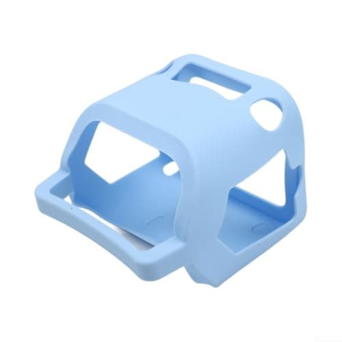 Linhexis Silicone Case for Yoto Player 3rd Gen with Handle, Anti-Slip Protective Cover for Kids, Bumper Shell(Blue) — view 5