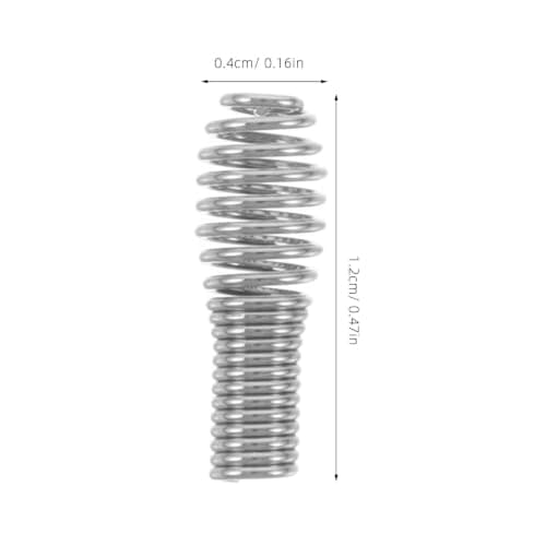 Stainless Steel Spiral Ear Cleaner 100pcs Spring Tip for Adult Canal — view 2