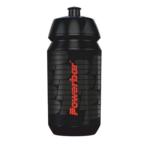 Powerbar - Sports Water Bottle - Leak-Proof & Dishwasher-Safe, BPA-Free - 500 ml - Black Line