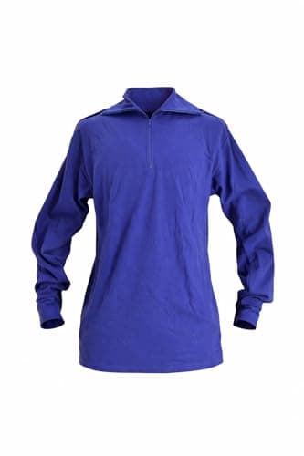 British Royal Navy Thermal Norgie Long Sleeve Top | Norwegian Army Style Military Base Layer Shirt for Cold Weather, Outdoor, Hiking and Winter Wear | Size Large