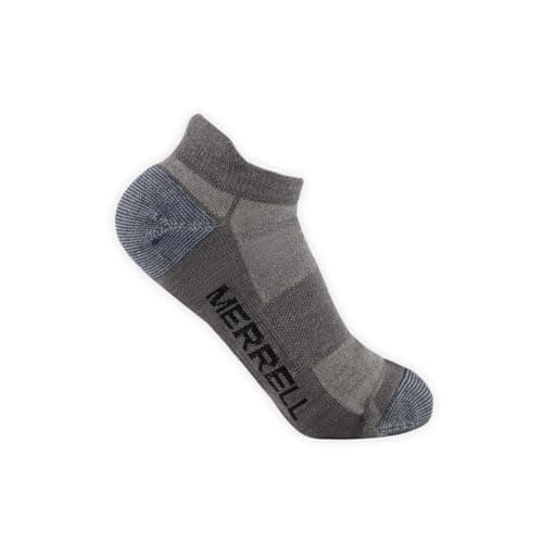 Merrell Trekker Outdoor Low Cut Socks, Charcoal Heather, Medium-Large — view 3