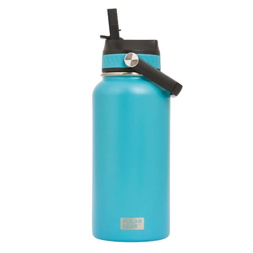 Polar Gear Insulated Water Bottle with Flip Straw - 800ml Teal