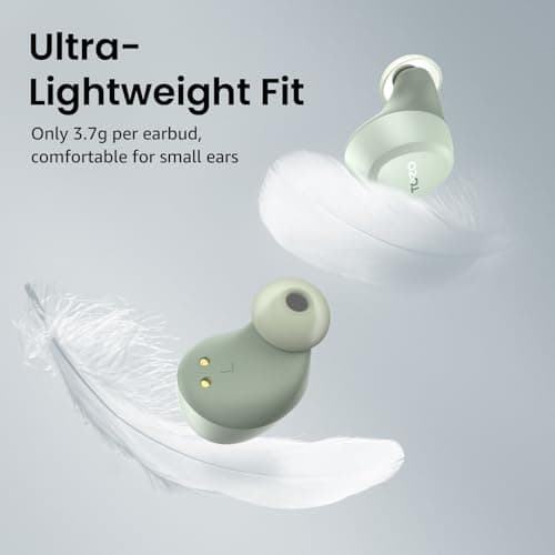 TOZO A1 Wireless Earbuds, Bluetooth 5.3 Earphones, Support APP EQ Setting, 32H Long Playtime, Ear Buds with HiFi Stereo Sound, Light-Weight Wireless Earphones, IPX5 Waterproof — view 3