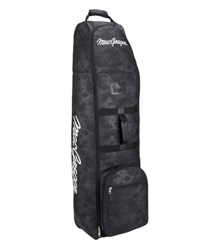 MacGregor Golf VIP Deluxe Wheeled Travel Cover Black Camo