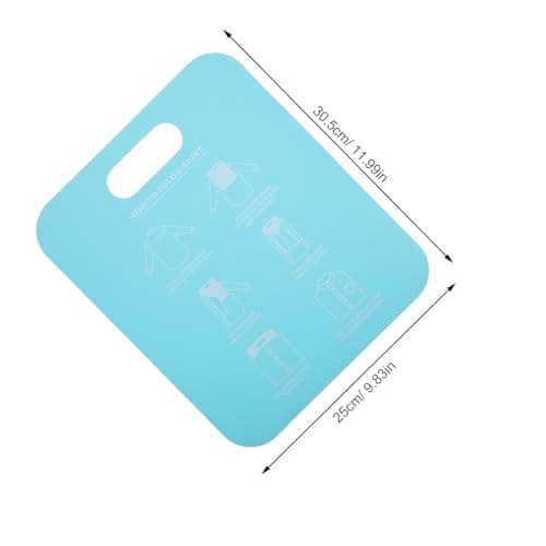 2pcs Adult Folding Clothes Board Plastic Shirt Folder for Travel — view 2