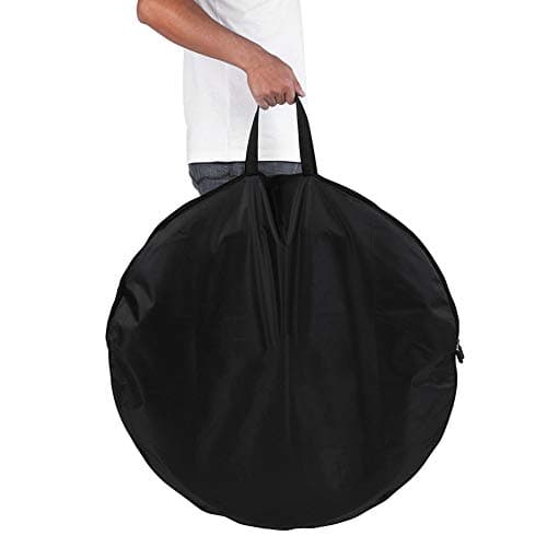 Bike Transport Wheel Bag - Mountain Bike Wheelset Carrying Case for Travel and Storage (29in)
