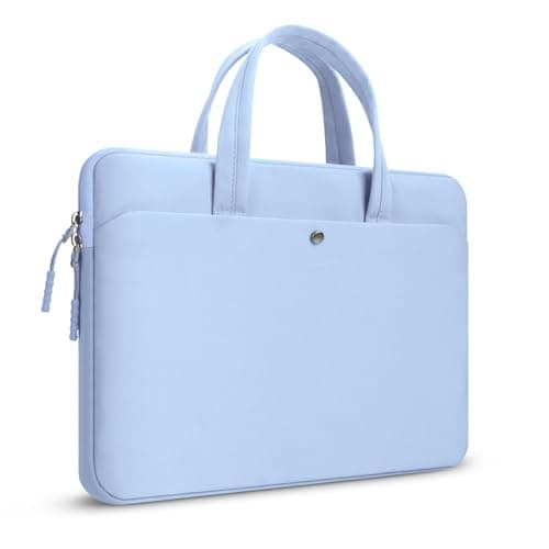 MicaYoung Laptop Sleeve Case 15.6 inch Lightweight Waterproof Carrying Bag Compatible with 15 15.6 16 inch Acer Asus Dell HP Thinkpad Chromebook Computer Notebook, Blue