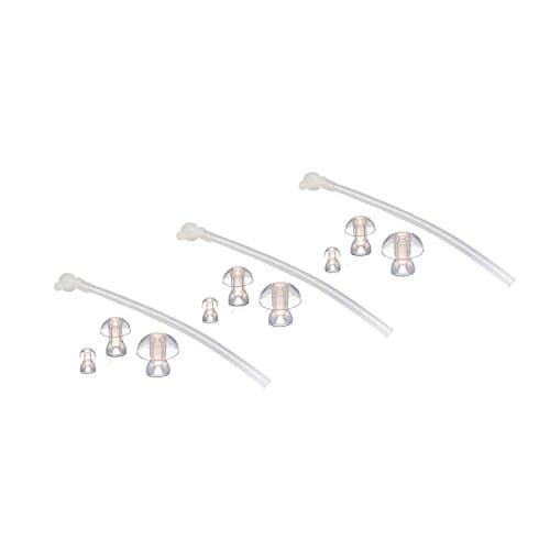 JYTOP® 3 x Universal Sound Tube + 9 x Ear plugs/eartips/domes for BTE Hearing Aids — view 2