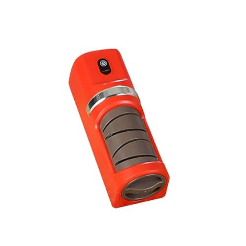 Aoresac Electric Knife Sharpener Vane/Wing Grinder USB Rechargeable for Kitchen Chef Home Outdoor Camping (Red) — view 2