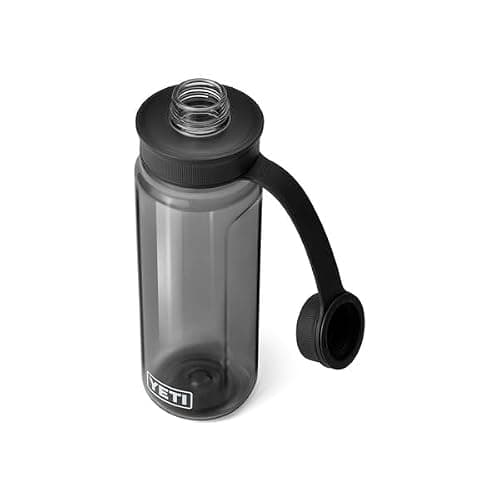 YETI Yonder 25 oz (750 ml) Water Bottle with Tether Cap, Charcoal — view 2