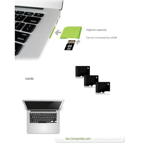 Compact Card Adapters, High-Speed Transfer, ABS Expandable Storage for Travel & Devices Fast Data Transfer — view 4