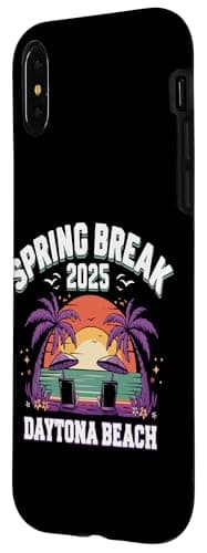 iPhone X/XS Spring Break 2025 Travel Vacation School Break Case — view 2