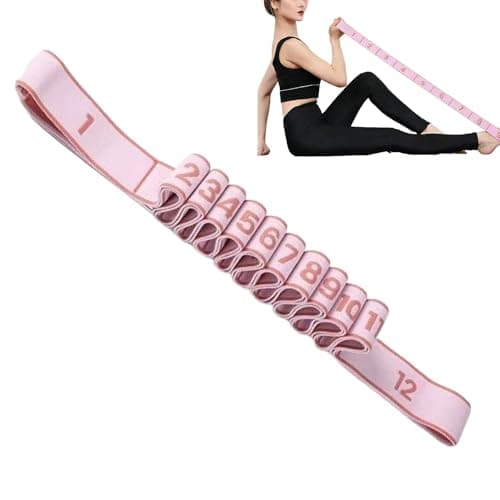Workout Resistance Bands for Numbered Workout Supplies