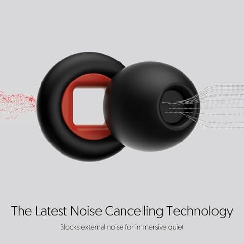 LOZIEMI Ear Plugs for Sleep, Stylish Certified Hearing Protection, Ear Plugs Noise Cancelling 28dB, Reusable 2025 New Soft Water Silicone, Focus, Travel or Concerts, Ear Tips in XS/S/M/L — view 3