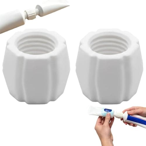 2PCS Toothpaste Refill & Transfer Adapter, 3D Printed Tube Connector