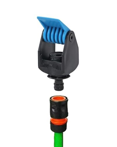 Beach Stone Universal Tap Connector Adapter Mixer Kitchen Garden Hose Pipe Joiner Fitting Kitchen tap Adaptor to Link Garden/Outdoor Hose with Universal Hose Connector to Angled Kitchen tap (Blue) — view 2