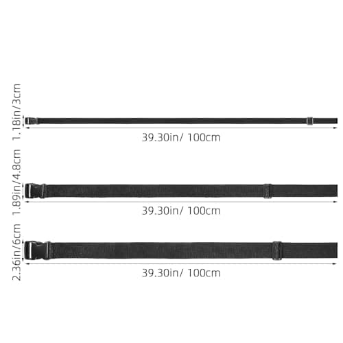 3 Pack Nylon Strap Extender for Fanny Pack and Briefcases — view 2