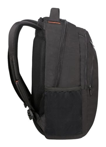 American Tourister AT Work - 17.3 Inch Laptop Backpack, 52 cm, 34 L, Black/Orange (Black/Orange) — view 4