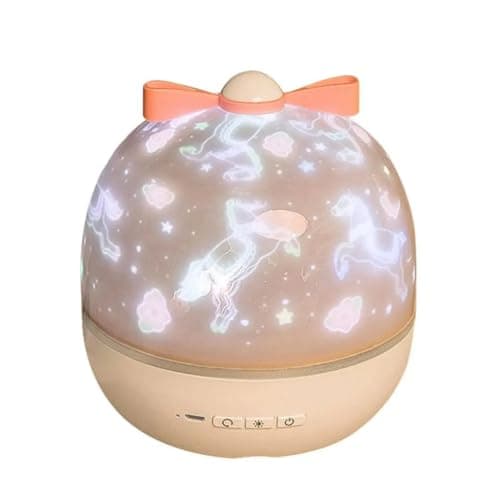 Starry Sky Projector Lamp, 360° Rotating, 6 Different Projection Films LED Night Light, USB Cable, Bedroom Decoration Star Light Projector for Birthdays, Partie,Christmas Gifts — view 2