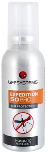 Lifesystems Insect Repellent Expedition Pro DEET Pump Spray | Repels Mosquitoes, Midges, Ticks and Other Biting Insects | Up to 7hrs Protection, Ideal for Any Destination Including Jungle Tropics