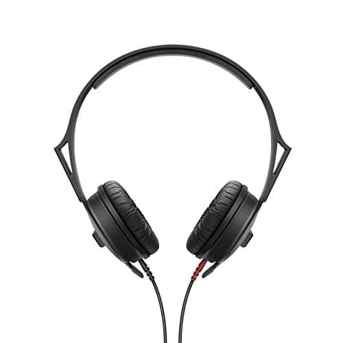 Sennheiser HD 25 LIGHT Lightweight On-Ear DJ & Monitoring Headphones | Robust Single Headband Design | 1.5M Dual-Sided Detachable Cable & 1/4" Jack Adaptor Included | Black (508664) — view 5