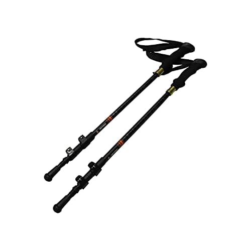 Trekking Poles Quick Release with Straps x2 - Adjustable Anti-Shock Hiking Nordic Walking