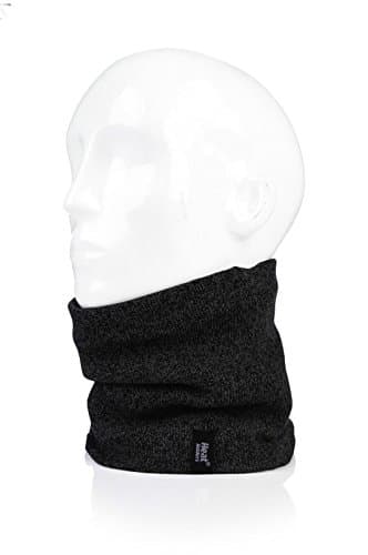 HEAT HOLDERS - Men's Thermal Winter Neck Warmer - 2.6 tog - One size (One Size, Black) — view 3