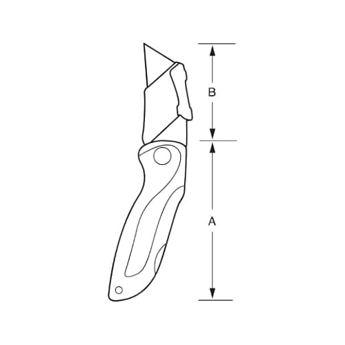 Bahco KGSU-01 Good Sports Utility Knife- Orange, 148 mm — view 2