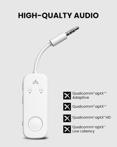 Avantree Relay - Airplane Bluetooth Adapter for 2 AirPods or Headphones — view 4