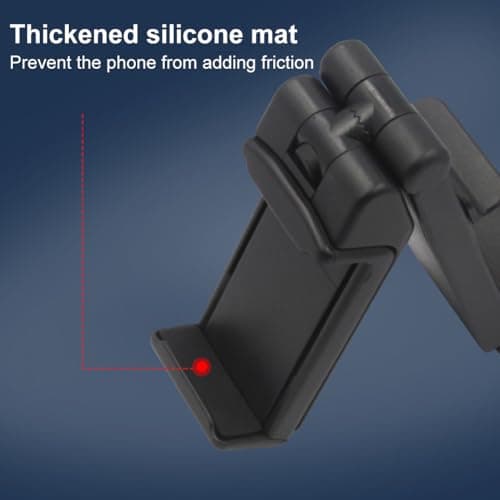 2pcs Airplane Phone Holder, 360° Rotatable Adjustable Desk Phone Stand — view 3